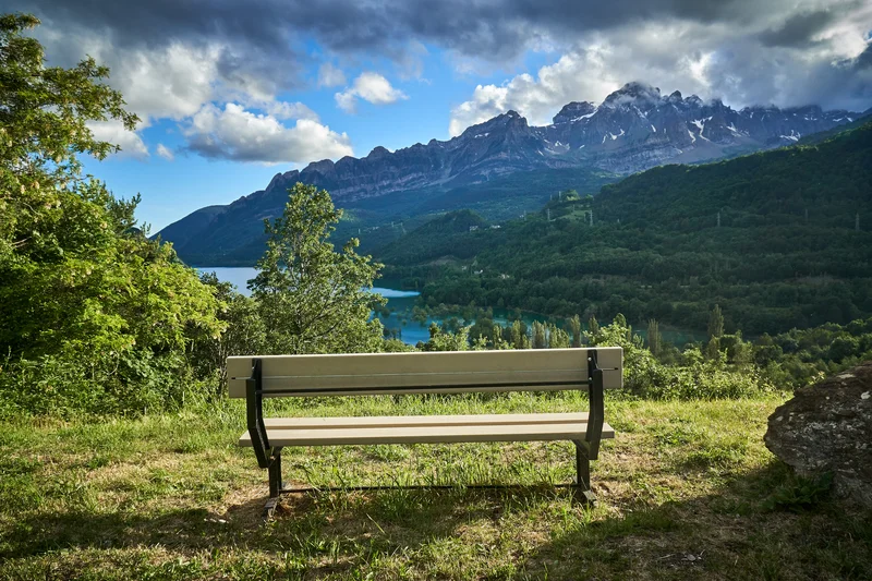 Mirador de Panticosa, vistas al circo glaciar del Valle de Tena, Huesca