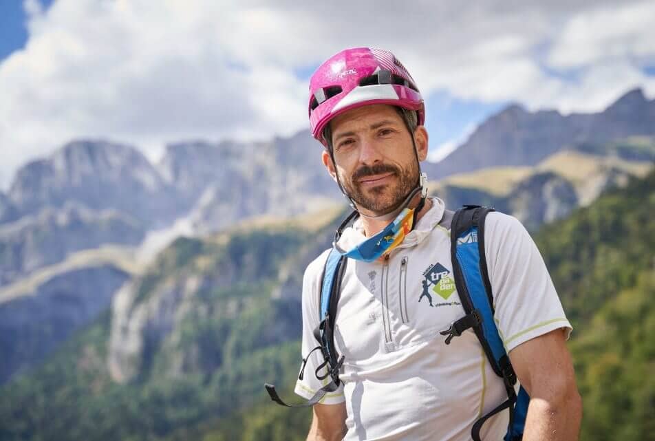 Raúl Rojas, guía de montaña y barranquismo en el Pirineo Aragonés