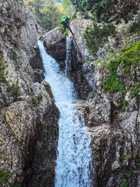 Rápeles barranco Caldarés Panticosa
