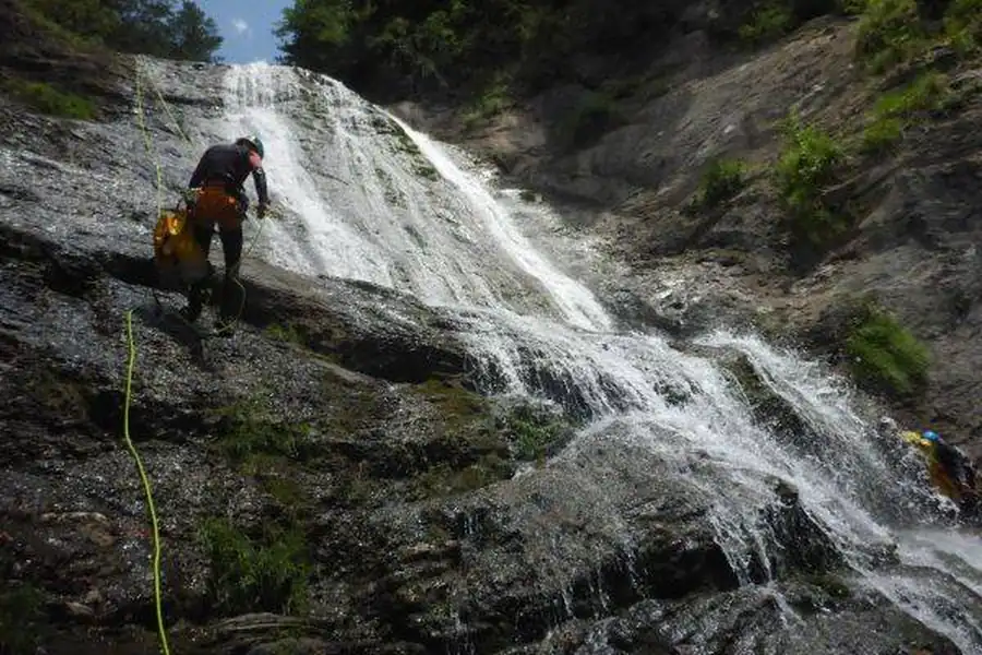 Barranco de La Pazosa en Bujaruelo, zona de Ordesa