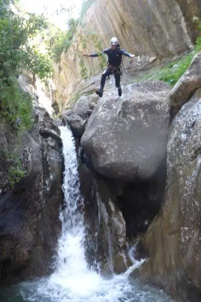 Saltos barranco La Pazosa Ordesa